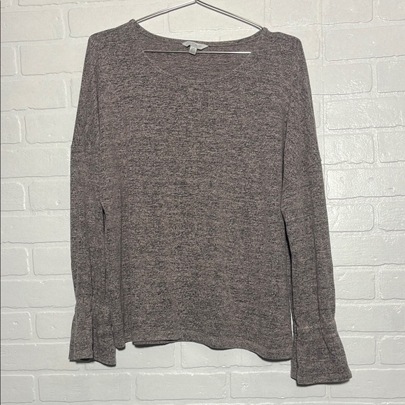 Lucky Brand Tops - Lucky Brand Top Womens Long Poet Sleeve Shirt Loose Fit Fall Winter Large